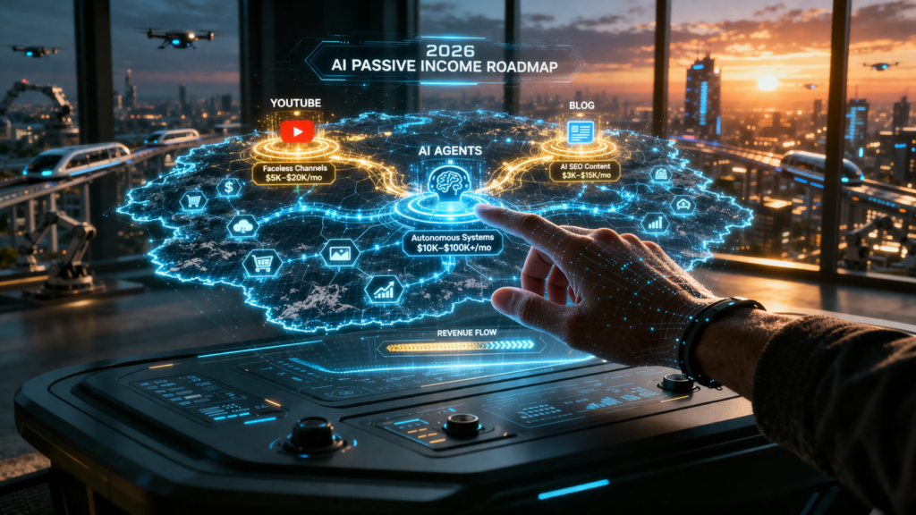 The 2026 AI Passive Income Roadmap: How to Scale from $0 to $10,000/Month
